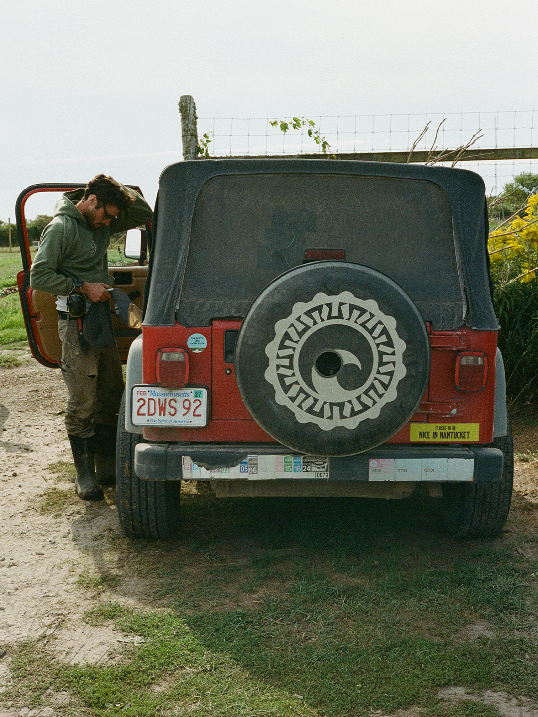 Nice in Nantucket Bumper Sticker