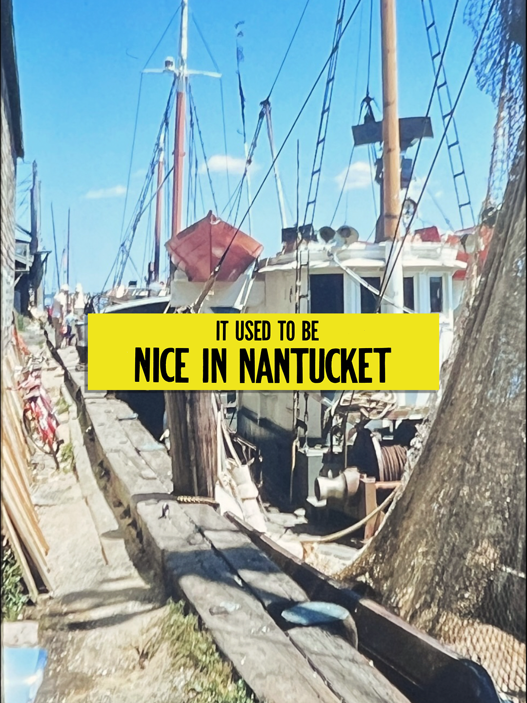 Nice in Nantucket Bumper Sticker